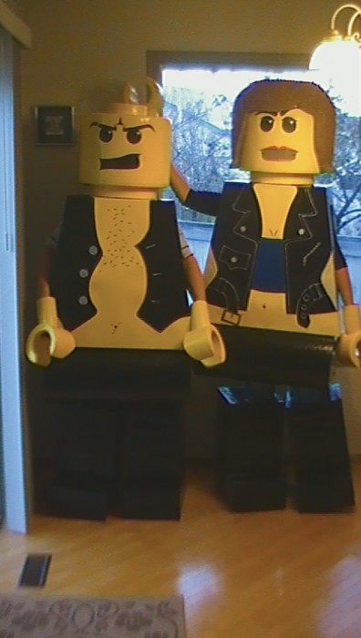 LEGO Costume   LEGOGuys lego man costume LEGO COSTUME BlockGuys Bikers 